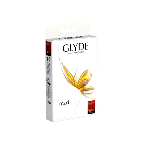 Glyde - Maxi - XL vegan condooms - 10 stuks